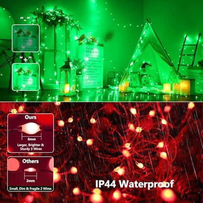 Brizled Color Changing Fairy Lights with Remote, 200 LED for Halloween Xmas