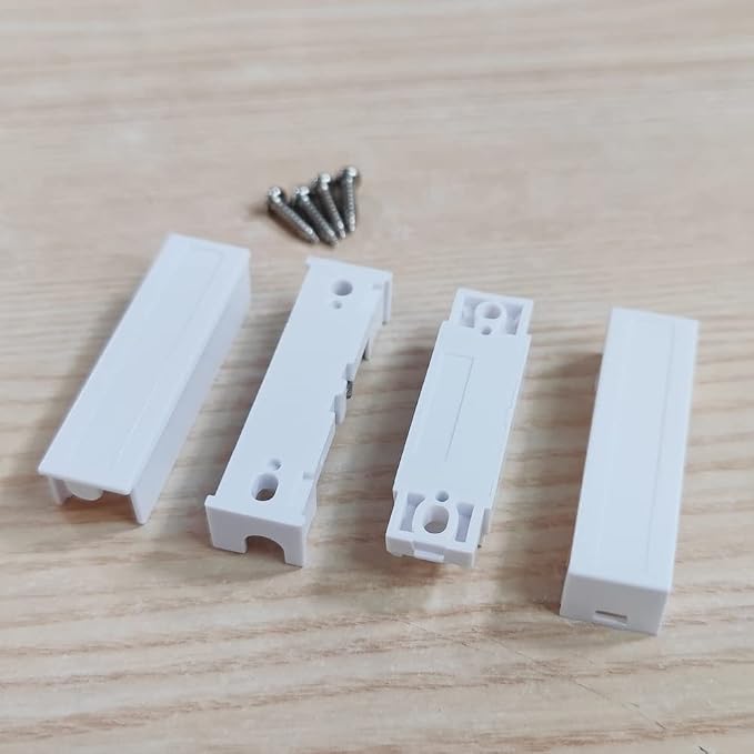 WE 2 Pack Home Alarm Security Magnetic Switch Contacts NC Door Sensor