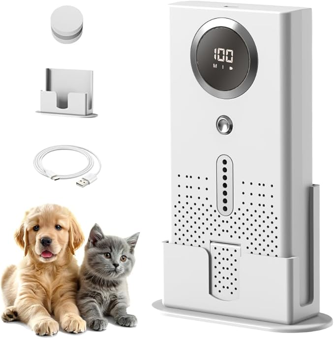 Air Purifier for Home, Compact Ozone Deodorizer with Aroma Diffuser, Car Air Purifier for Pet Rooms, Bathroom, Smoke and Odor Elimination, Desktop Design