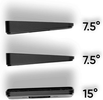 Wyze Lifestyle Video Doorbell Camera v2 Wedge Kit, 3 Mounting Bracket (One Adjustable 15° Horizontal Bracket, Two 7.5° Vertical Bracket), Replacement Angle Adjustment Adapter Wedge Kit