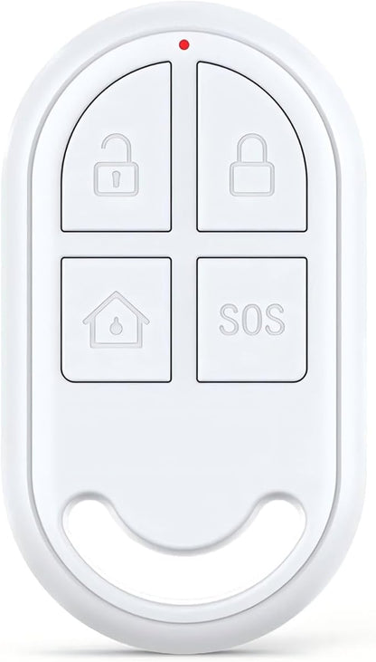 LUCKYDEER Remote Control Compatible with The LUCKYDEER CP2 Motion Sensor Alarm, CP7R Door Alarm for Kids, CP8 & CP9 Home Security System (White)