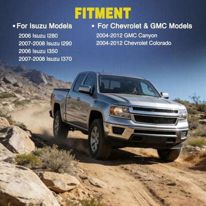 Nilight Headlight Dimmer Switch Compatible with 2004-2012 GMC Canyon