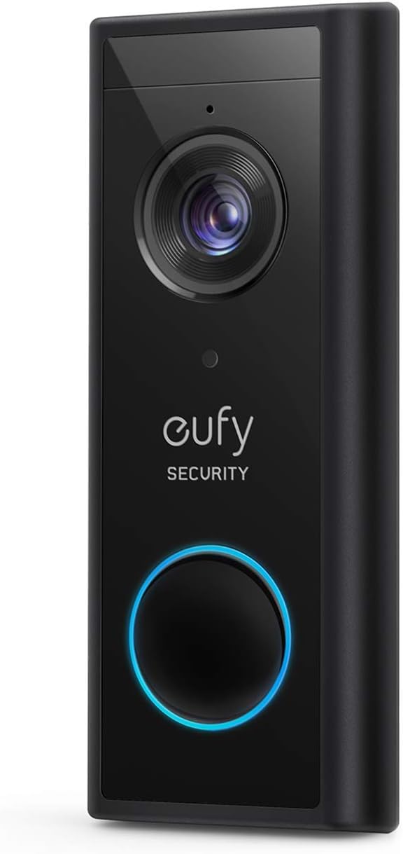 eufy Security, Wireless Video Doorbell S220 Add-on with 2K Resolution and eufy Security HomeBase S380 (HomeBase 3)