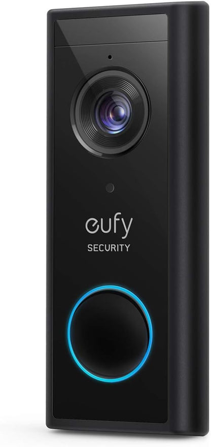 eufy Security, Wireless Video Doorbell S220 Add-on with 2K Resolution and eufy Security HomeBase S380 (HomeBase 3)