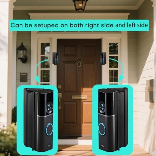 Adjustable Angle Mount for Ring (2025/2026 New Model) & Blink 2K+ Doorbell