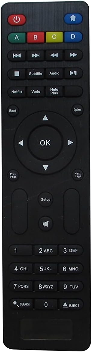 SZHKHXD Remote Control for AVGO NPVXY 43 & iSYMPHONY RC2013V Led19vh55d LED19IH50 LED24IF50 LED26IF50 Led26vf55d RC2022i LED32IH50 Smart LCD LED HDTV TV