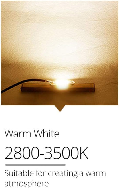 Pack of 3, LED Diode Matrix Chip Lamp AC110V 20W/30W/50W Outdoor COB Spotlight Smart IC No Floodlight Light Source Household Bulbs(Warm White,20W 110V)