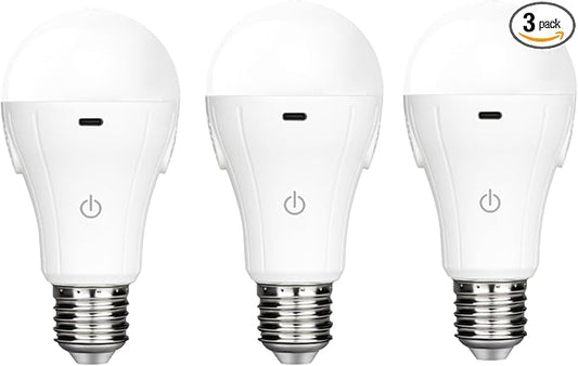 BoRccdit Rechargeable Light Bulbs