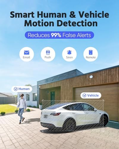 ANNKE 8MP PoE Security Camera Outdoor with Dual-Lens, 180° Filed of View