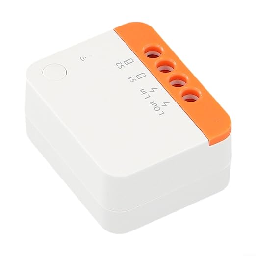 for SONOFF ZBMINI-L2 for ZIGBEE 3.0 Smart Switch Two-Way Relay Module No Neutral Wire Required Voice Control Timer Scene for DIY Home Automation 100-240V(1PCS)