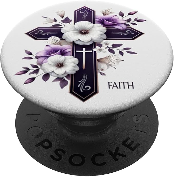 Easter Cross Phone Stand Grip For Smart Phone And Tablets PopSockets Adhesive PopGrip