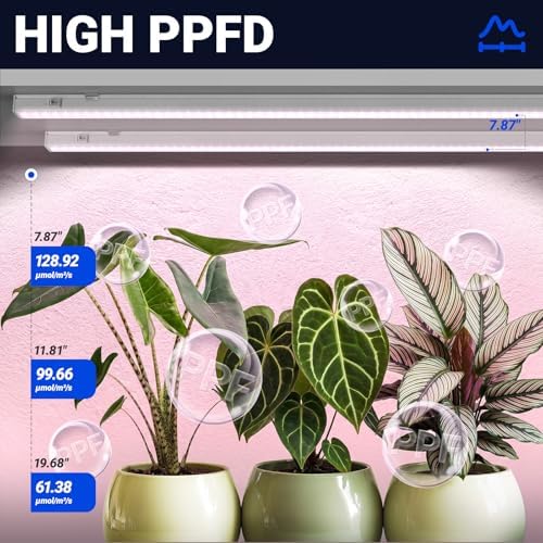 Barrina T5 Grow Lights, Full Spectrum, 4ft 160W (8 x 20W), 8 Packs