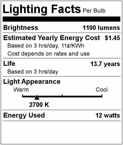 Feit Electric 18573 - ST19100CL/927CA/4 Edison Style Antique Filament LED Light Bulb