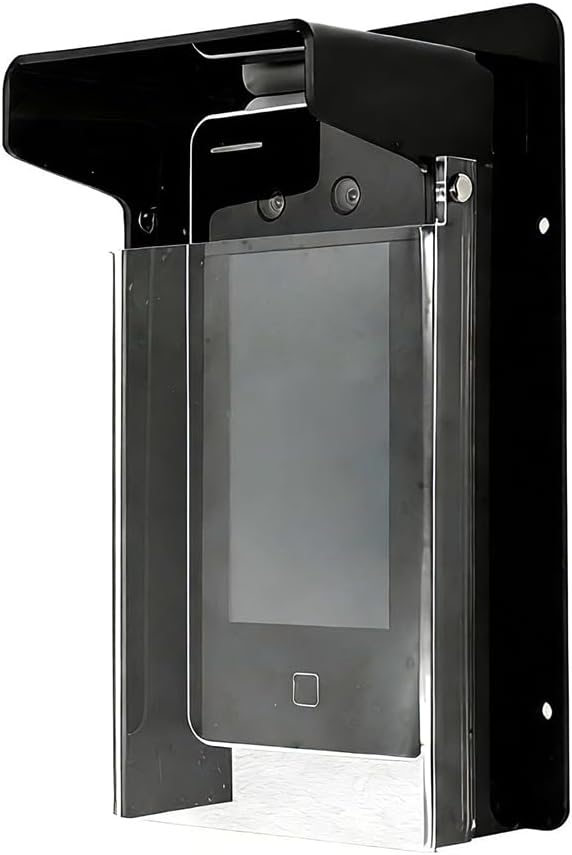 Doorbell Rain Cover, Gate Outdoor Keypad Cover, Universal Flip-Open Rain Shield for Doorbell & Lock Keypad/Attendance Machine, Weatherproof Protective Cover (L - Flip lid)
