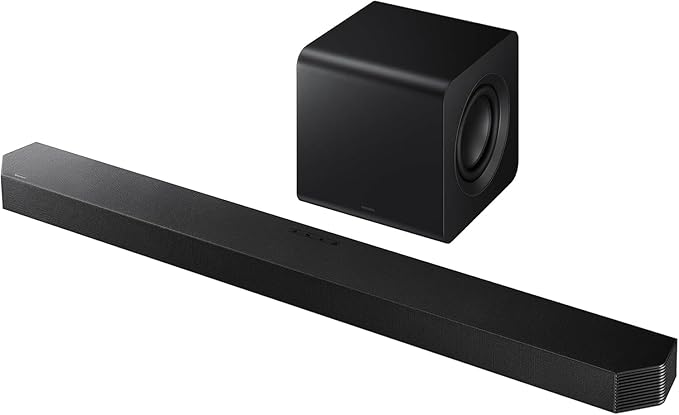 Samsung Q-Series Soundbar HW-Q800F 5.1.2ch with Subwoofer, Dolby Atmos DTS:X Wireless Surround System, Premium Home Theater Sound Bar for TV, Movies, Gaming & Music