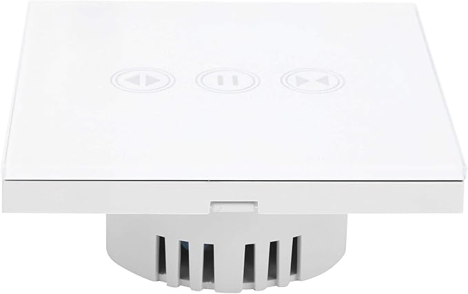 Smart Switch Wireless WiFi Remote Control Touch Power Distribution Device Compatible with Google Home IFTTT Roqi and iOS Siri 800W Capacity ABS Material Housing for Scene Control