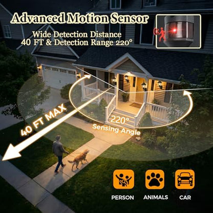 Porch Lights Outdoor Motion Sensor Wall Sconce Anti-Rust Aluminum, Exterior Outdoor Wall Lights Dusk to Dawn Porch Light Fixture Wall Mount for House Outside Patio