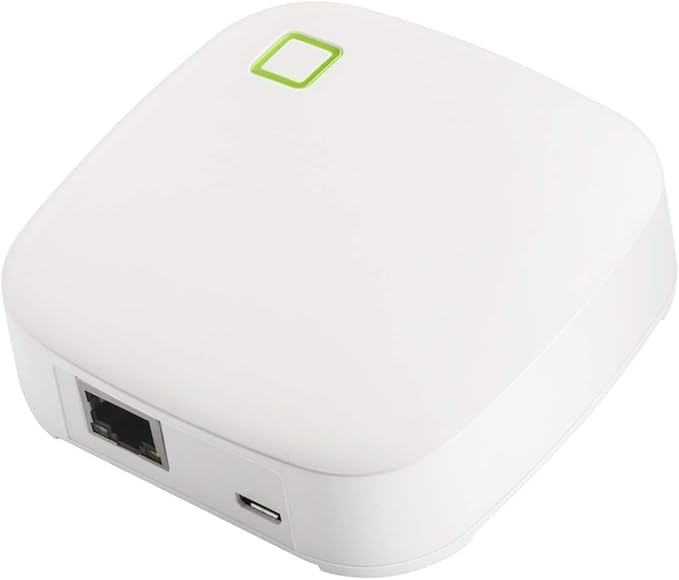 AduroSmart ERIA Smart Home Hub/Gateway, Compatible with ZigBee Lighting/Sensors/Plugs/Thermostats/Locks, Works with ERIA APP/Alexa/Google Assistant/Apple Shortcuts