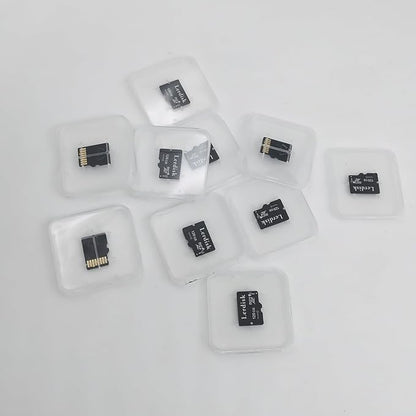 Factory Wholesale 128GB Micro SD Card 10-Pack, U3 A1 V30 Class 10, 80+MB/s Read for 4K Camera, Game Console, Drone,CCTV -with SD Adapter(128GBX10)
