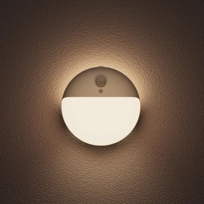 YUNLEX Motion Sensor Night Light Battery Operated, Stick on Light Indoor