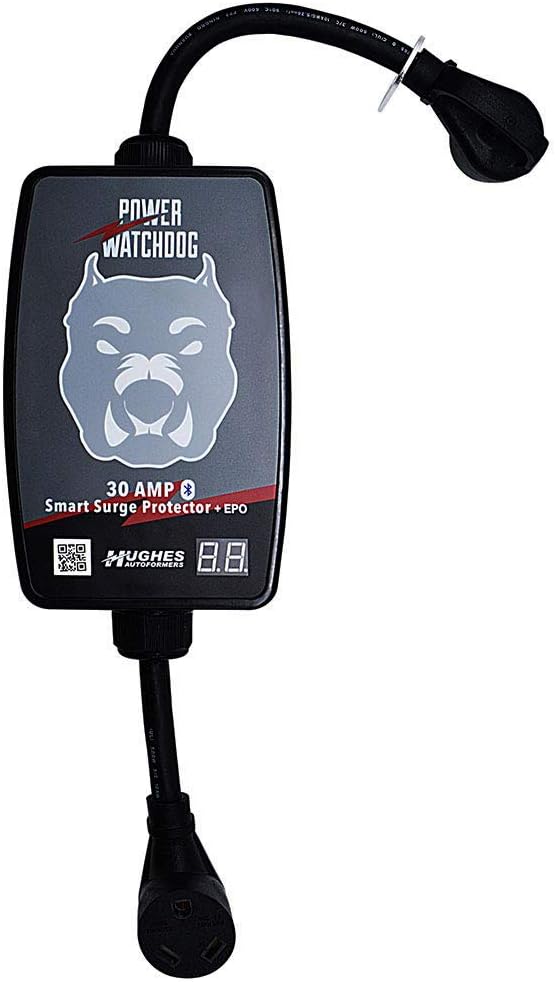 Power Watchdog PWD30EPO Smart RV Surge Protector, 30A, Bluetooth, IP65