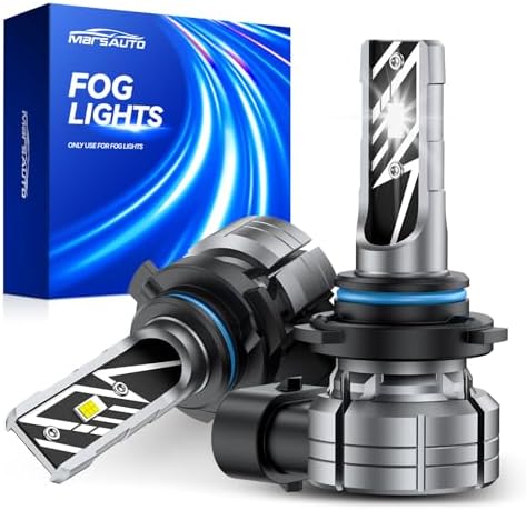 Marsauto 9006 LED Fog Light Bulbs, 18,000LM HB4 9006 LED Bulb