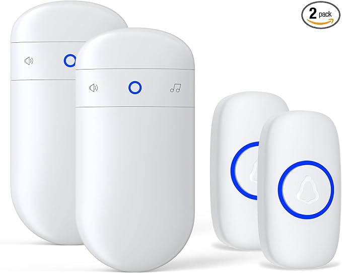SECRUI Doorbell–Doorbell Wireless Kits for Front Door Battery Operated