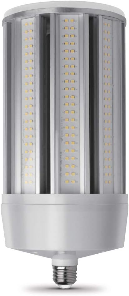 Feit Electric C20000/5K/LED 1000 Watt Equivalent 175W Corn Cob High 20,000 Lumen LED Light Bulb, 13.4"H x 5.3"D, Daylight 5000K