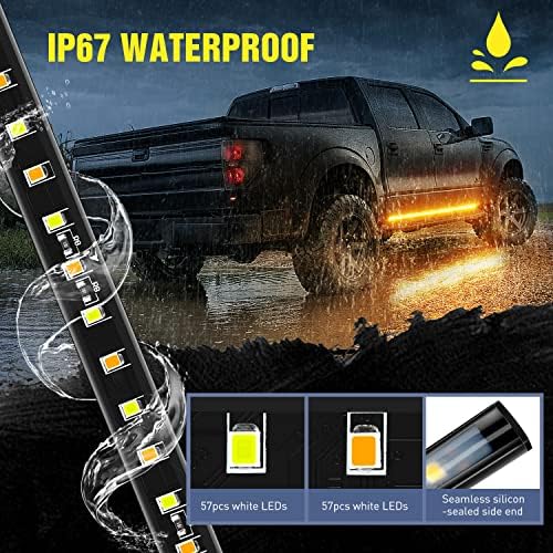 Nilight 48 Inch LED Running Board Lights 2 PCS