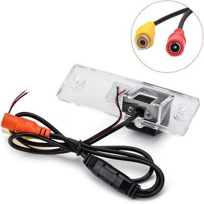 Vlicevrn HD Fisheye Vehicle Car Rear View Camera Night Vision Backup Parking Camera for Toyota 4Runner N210 MK4 / Hilux Surf N210 / SW4 N210 MK4 / Fortuner/Innova (Golden Fisheye Dynamic)