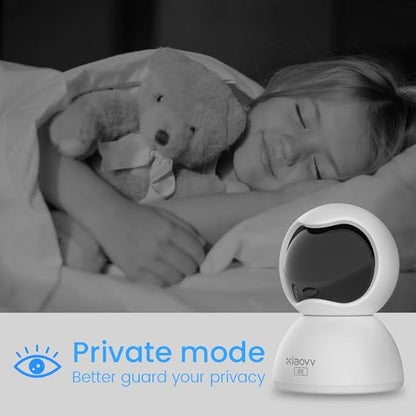 2K Indoor Security Camera,2.4Ghz WiFi for Home SecurityAI Human Detection, Phone App for Pet/Baby Monitor.Two-Way Audio,Night Vision,24/7 SD Card Storage (L2)