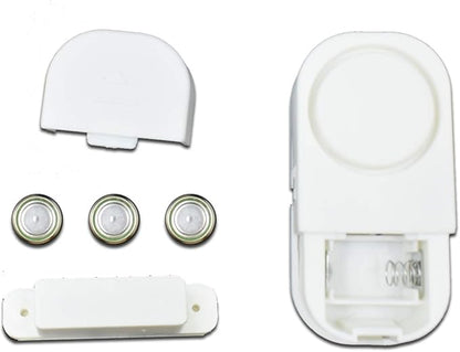 12 Pack Wireless Security Window/Door Alarm, Magnetic Sensor Door Window Burglar Alert Alarm Pool Alarms Super Loud for Home, Garage, Apartment, Dorm, RV and Office(Include Batteries)