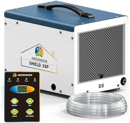 ARGENDON Crawl Space Dehumidifier with Pump and Drain Hose for Commercial