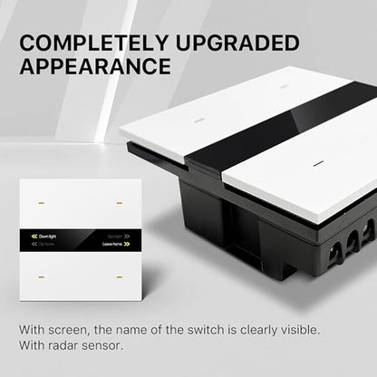 Tuya Zigbee Smart Scene Switch Lighting Smart Control Scene Control Switch Panel Smart Socket Smart Switch 485 86 Box A