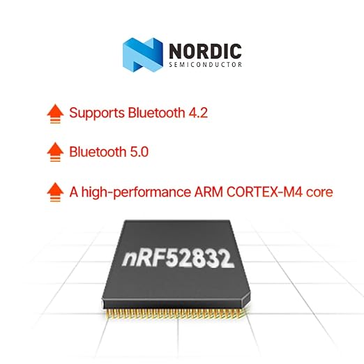 nRF52832 Blue-Tooth Test Kit USB BLE5.0 BLE4.2 E104-BT5032U 4dBm for Smart Home Security System Medical Care