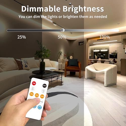 COB LED Strip Lights 32.8ft,3000K DC 24V Dimmable Warm White