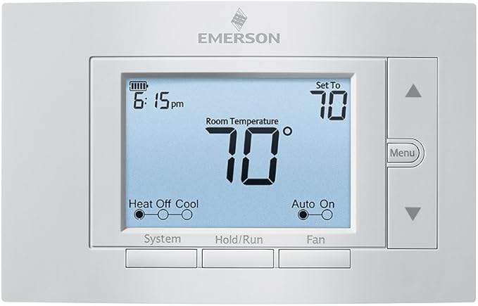 Emerson Thermostats 1F85U-22PR Programmable Thermostat