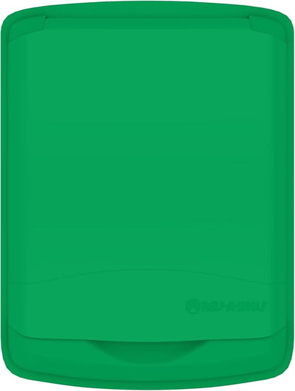 Rev-A-Shelf 50 Qt Under Sink Garbage Can Lid for Base Kitchen and Bathroom Cabinet, Replacement Plastic Trash Bin Lid Only, Green, RV-50-LID-G-1-40