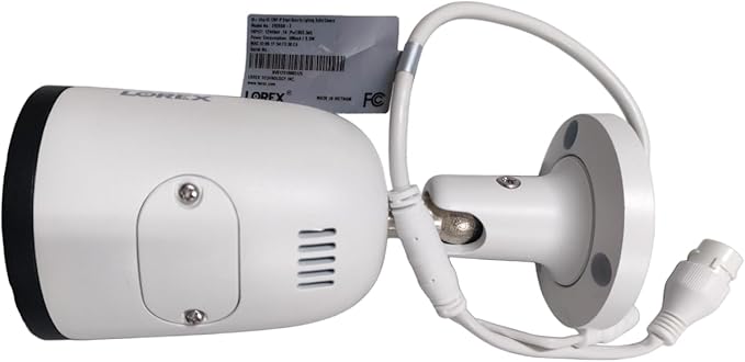 Lorex Classic 4K+ PoE Bullet Camera | 12MP | IP Add-on Camera (No Cable) | Color Night Vision | Person & Vehicle Detection | 2-Way Talk | Metal Housing | IP67 Weatherproof | Requires a Recorder