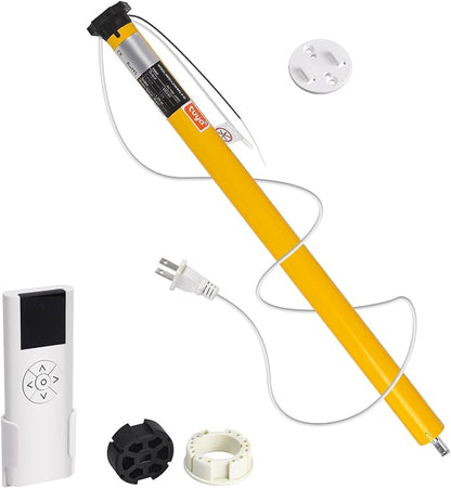Smart Tuya WiFi Blinds Motor for Roller Shades, Alexa & Google Home Compatible, App & Timer Control, AC100-240V for 1.75"/45mm Tubes, Nlo Hub Required