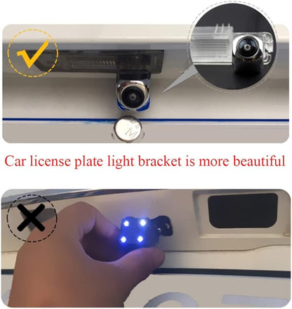Vlicevrn HD Fisheye Vehicle Car Rear View Camera Night Vision Backup Parking Camera for Toyota 4Runner N210 MK4 / Hilux Surf N210 / SW4 N210 MK4 / Fortuner/Innova (Fisheye Dynamic)