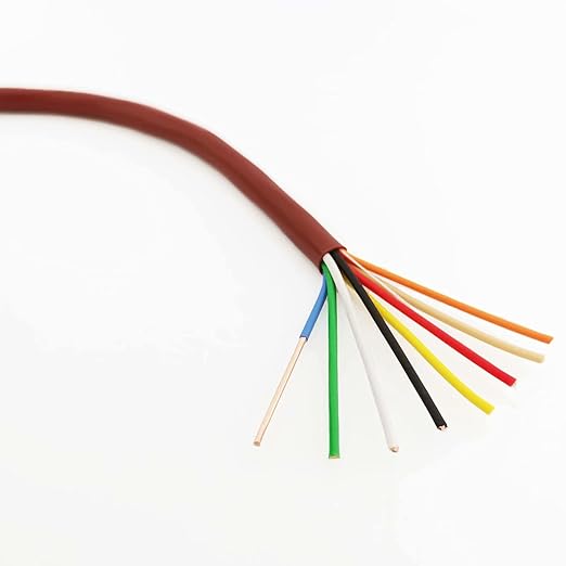 Thermostat Copper Wire (18-8 Brown, 100Feet)