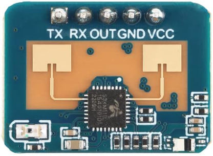 LD2410C Sensor Module HLK-LD2410 Human Presence Radar Sensor Module LD2410 Millimeter Wave Radar Sensor Module Non Contact 24GHz ISM Band Serial Port IO Level Output