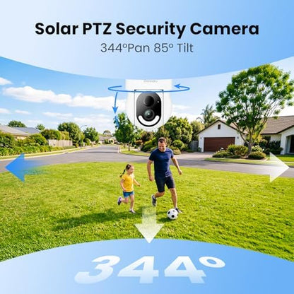 GALAYOU Security Cameras Wireless Outdoor with Solar Powered, R6 4Pack