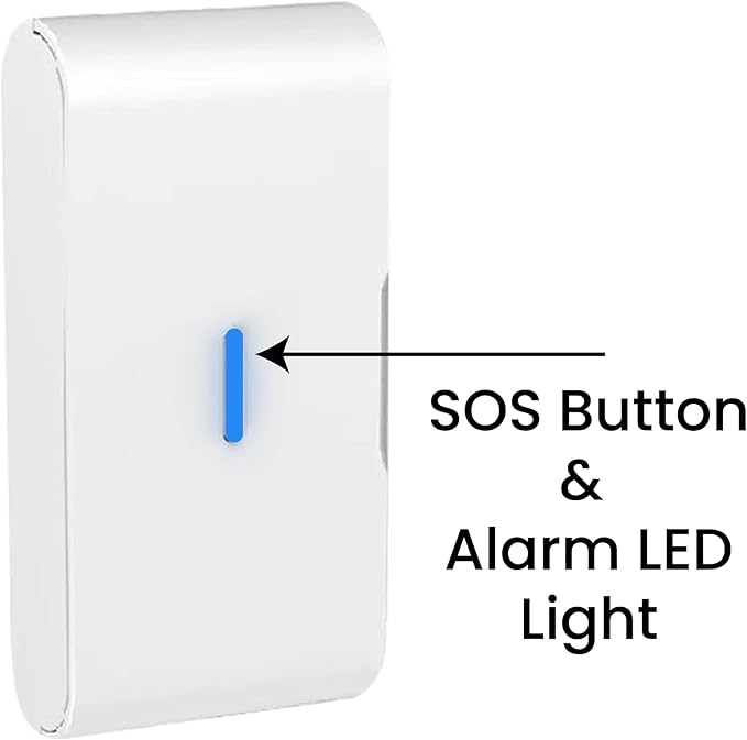 OSI Gen 2 Alarm Vibration Sensor Accessory (1 Pack) - Accessory for OSI Alarm System (Gen 2)
