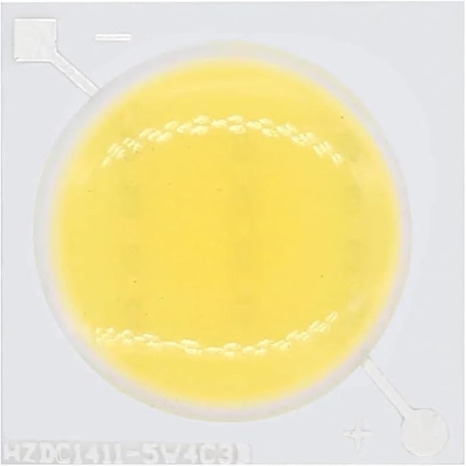 10pcs DC12V 10W 5W LED Ceramic Chip COB Beads Smart IC Lighting DIY Beads High Power for Led Spotlight LED Bulb Lamp Repair(10W Cold White)