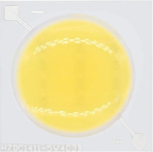 10pcs DC12V 10W 5W LED Ceramic Chip COB Beads Smart IC Lighting DIY Beads High Power for Led Spotlight LED Bulb Lamp Repair(10W Cold White)