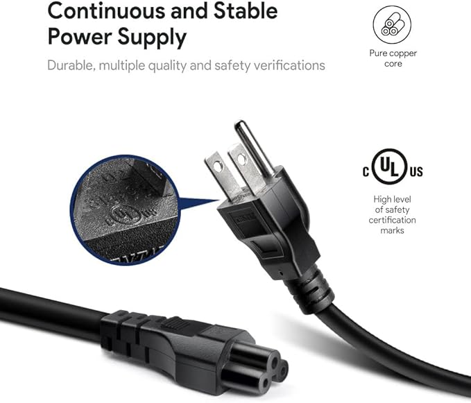 HKY 52V AC/DC Adapter Compatible with REOLINK NVR RLN8-410 4K 8CH 8 Channel, Network Video Recorder for Home PoE Security Camera System & REOLINK PoE Switch RLA-PS1 Power Supply Cord Charger
