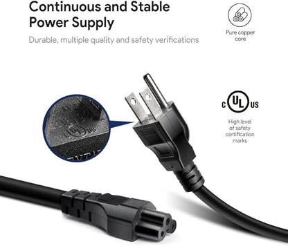 HKY 52V AC/DC Adapter Compatible with REOLINK NVR RLN8-410 4K 8CH 8 Channel, Network Video Recorder for Home PoE Security Camera System & REOLINK PoE Switch RLA-PS1 Power Supply Cord Charger