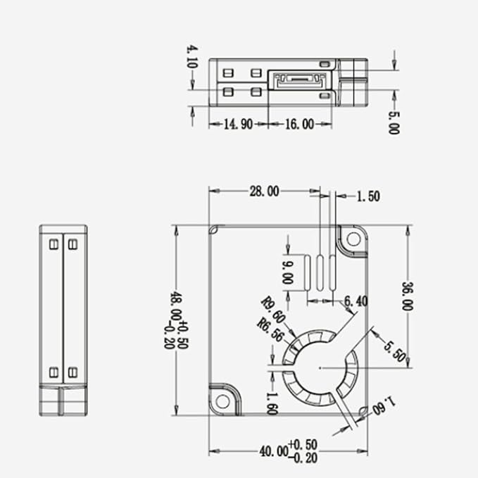 PMS9103M PM2.5 Dust Particle Sensor Module Detects PM2S-3 Indoor Quality Detection PMS9003M Plantower